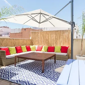 Apartamento Ma2b-bright With Rooftops With Palms Near Old Town España